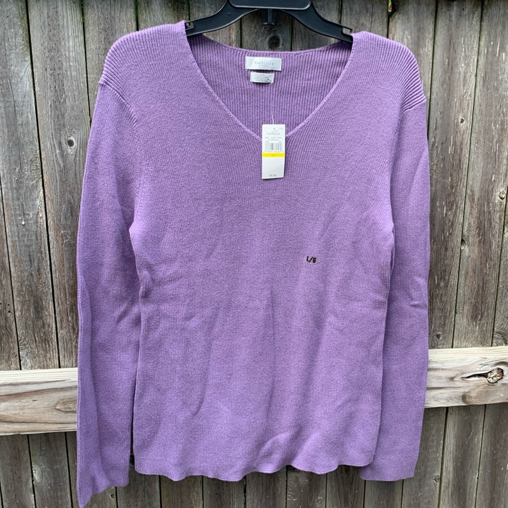 Van Heusen large cotton sweater. NWT!!